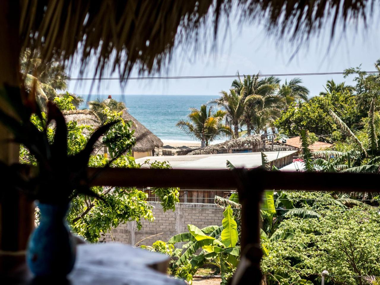 Brisas de Zicatela Experiencia Surf Campホステル エクステリア 写真