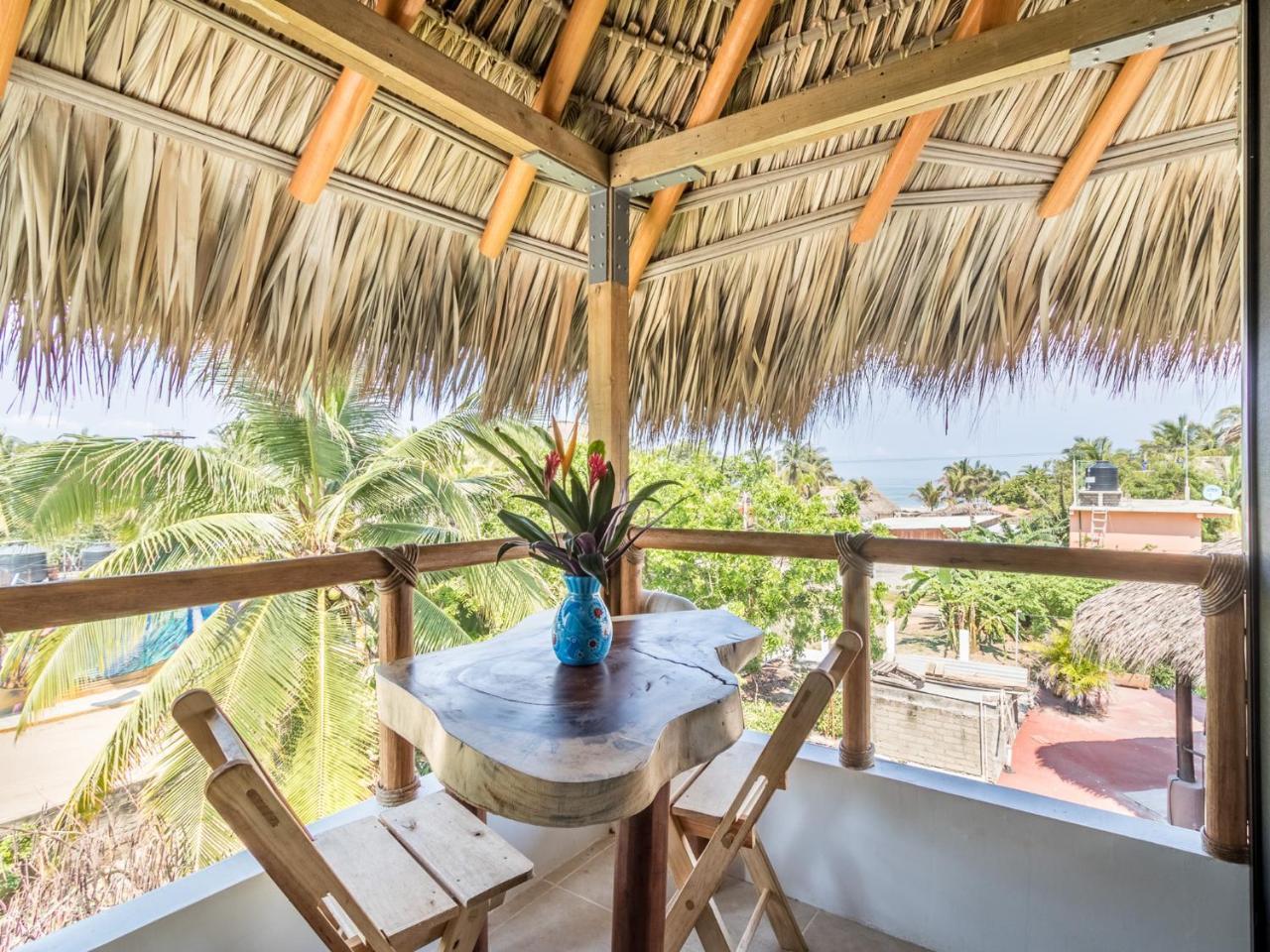 Brisas de Zicatela Experiencia Surf Campホステル エクステリア 写真