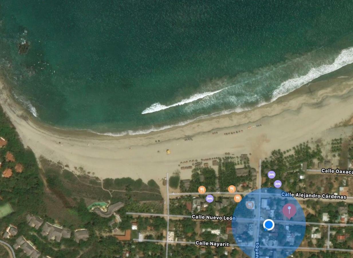 Brisas de Zicatela Experiencia Surf Campホステル エクステリア 写真